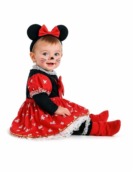 Costume Topolina 2/3 Anni | Costumi per Bambini Il Re del Carnevale
